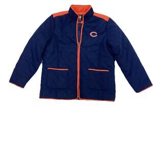 Women's Chicago Bears Quilted Bomber Jacket XL Multicolor NFL